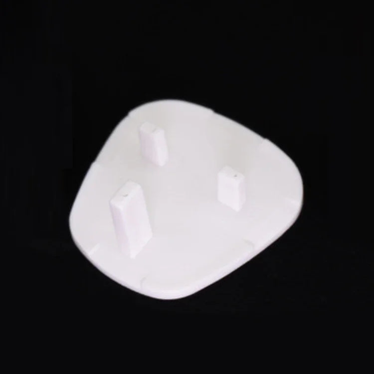 Capa de Proteção para Tomada de Bebé com 3 Furos UK, Redonda Preta, Redonda Transparente, Forma de Pêra Branca