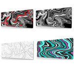 Tapete Grande Abstrato para Rato Gamer, Escritório, Mesa de Computador, 300 x 600 x 2mm, 300 x 700 x 2mm, 300 x 800 x 2mm, 400 x 900 x 2mm