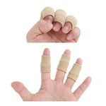 10pcs/conjunto Mangas para Dedos de Basquetebol para Andar, Protetores de Articulações de Dedos em Malha Esticada, Preto, Tom de Pele, Azul, Cinzento