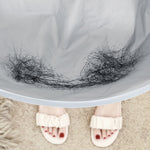 Capa de Corte de Cabelo em Material PE 60cm Design de Guarda-chuva Capa de Cabeleireiro para Tinta de Cabelo Permanente, PE