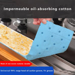 10pcs/Pacote Papel Descartável com Sulco para Óleo para Exaustores de Cozinha, 7x90cm Regular, 10x90cm Regular, 7x90cm Reforçado, 10x90cm Reforçado