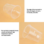 50pcs /Pack Copo Descartável Transparente PP 180ml Copo de Água Avião Reforçado