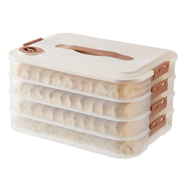 Caixa de Armazenamento para Pasteis de Massa, Grau Alimentar, Caixa Doméstica para Congelados, 2 Camadas com Tampa, 3 Camadas com Tampa, 4 Camadas com Tampa
