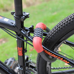 Cadeado de Combinação de 5 Dígitos para Bicicleta e Veículo Elétrico, Segurança Antirroubo, 40 x 1,72cm, 57 x 1,72cm