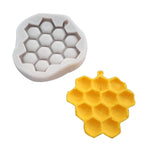 Molde de Silicone com Textura de Bloco de Favo de Mel para Fondant, Chocolate e Bolo, Mk-2019 Cinzento Claro, Mk-2340 Cinzento Claro, Mk-2373 Rosa, Mk-2373 Cinzento Claro