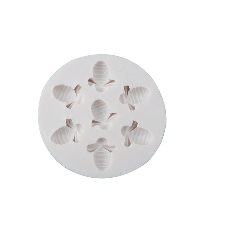 Molde de Silicone Abelha Pequena para Fondant, Chocolate e Bolo, Mk-3171 Rosa, Mk-3171 Cinzento Claro, Mk-3172 Rosa, Mk-3172 Cinzento Claro