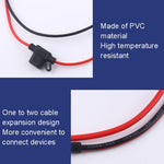 Car Cigarette Lighter Female Socket With 20A Fuse Tube, 30cm, 50cm, 1m, 3m