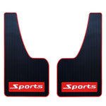 2pcs Car Tire Mud Flap Modification Plastic Anti-Splash Mud Flap, Sports, Cat Eye, Large Sports, Large Blank