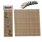 23 x 22cm Cortina de Sushi em Bambu Antiaderente para Enrolar Sushi