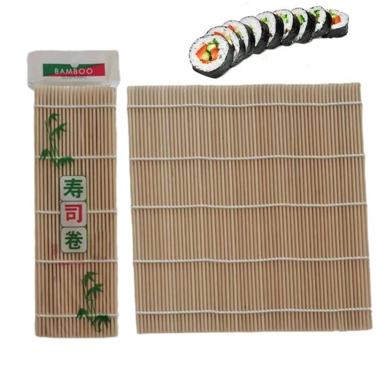 23 x 22cm Cortina de Sushi em Bambu Antiaderente para Enrolar Sushi