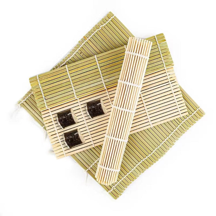 23 x 22cm Cortina de Sushi em Bambu Antiaderente para Enrolar Sushi
