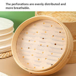 100pcs /Pack Papel para Vaporizador Descartável Antiaderente e Resistente a Gordura, Redondo para Fritadeira de Ar, 6 Polegadas (15,2cm), 7 Polegadas (17,78cm), 8 Polegadas (20,3cm), 9 Polegadas (22,86cm)