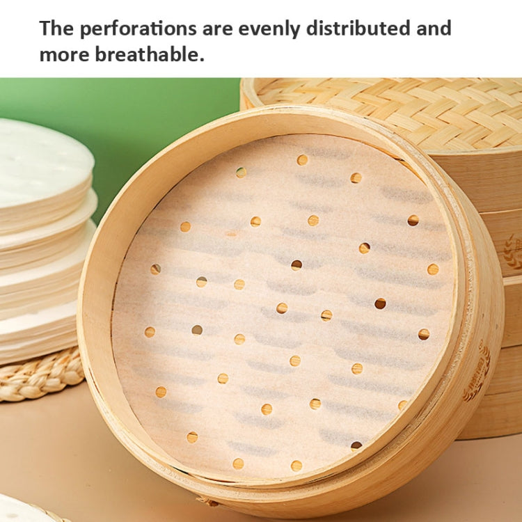 100pcs /Pack Papel para Vaporizador Descartável Antiaderente e Resistente a Gordura, Redondo para Fritadeira de Ar, 6 Polegadas (15,2cm), 7 Polegadas (17,78cm), 8 Polegadas (20,3cm), 9 Polegadas (22,86cm)