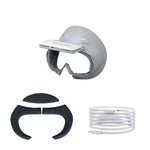 Almofada Protetora para Rosto de Óculos VR Hibloks para PICO 4 com Ventoinha, 1 unidade PU Algodão, 2 unidades PU Algodão, 1 unidade Seda Gelada, 2 unidades Seda Gelada