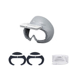 Almofada Protetora para Rosto de Óculos VR Hibloks para PICO 4 com Ventoinha, 1 unidade PU Algodão, 2 unidades PU Algodão, 1 unidade Seda Gelada, 2 unidades Seda Gelada