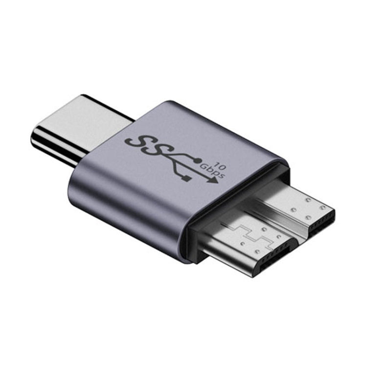 Adaptador macho Micro B Conversor de interface para caixa HDD USB Link, transferência USB fêmea, transferência Type-C fêmea, transferência USB macho, transferência Type-C macho