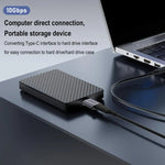 Adaptador macho Micro B Conversor de interface para caixa HDD USB Link, transferência USB fêmea, transferência Type-C fêmea, transferência USB macho, transferência Type-C macho