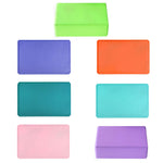 Blocos Profissionais de Yoga EVA para Adultos e Crianças, Blocos de Dança, Azul 120g, Laranja 120g, Verde 120g, Azul Tiffany 120g, Rosa 120g, Roxo 120g, Verde Fruta 120g, Azul 220g, Verde 220g, Azul Tiffany 220g, Rosa 220g