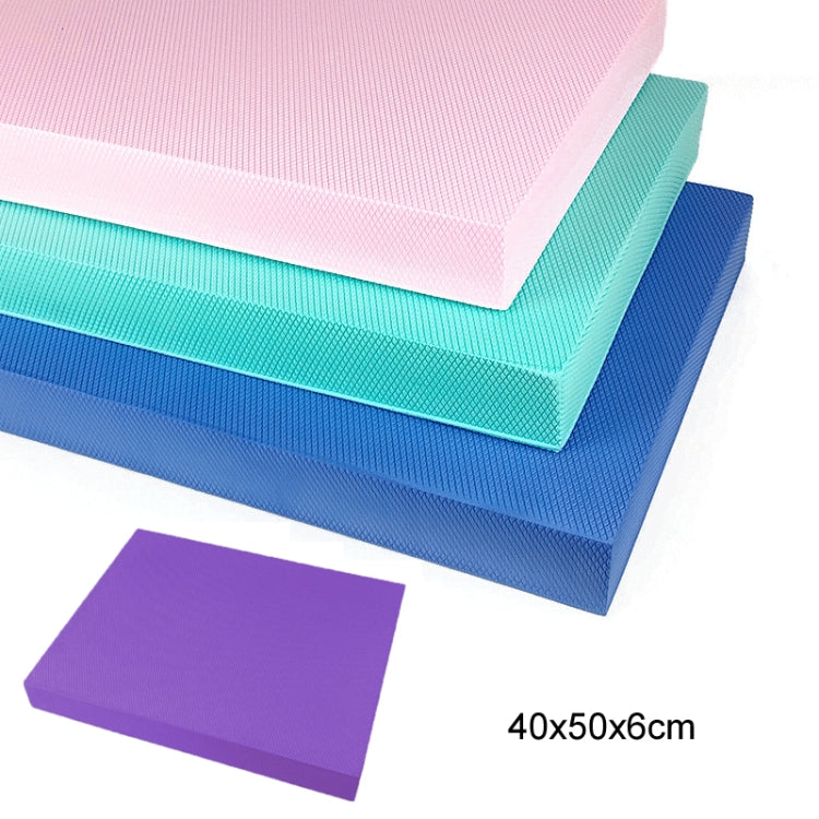Tapete de Equilíbrio 40x50x6cm, Tapete para Joelhar Desportivo, Tapete Plano de Suporte Fitness, Azul Tiffany, Rosa Millennium, Azul Escuro, Roxo
