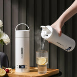 Copo Elétrico de Aquecimento 300W 500ml, Chaleira Inteligente com Controlo de Temperatura, Plugue SUS304 EUA, SUS316 EUA, SUS304 Reino Unido, SUS316 Reino Unido, SUS304 UE, SUS316 UE