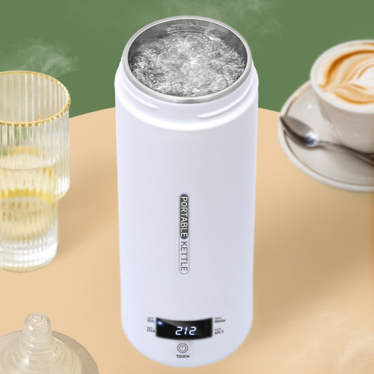 Copo Elétrico de Aquecimento 300W 500ml, Chaleira Inteligente com Controlo de Temperatura, Plugue SUS304 EUA, SUS316 EUA, SUS304 Reino Unido, SUS316 Reino Unido, SUS304 UE, SUS316 UE
