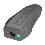 Dispositivo de Treino para Cães com Luz LED Intermitente e Ultrassónico Portátil, Conversão de Frequência, Preto+Laranja, Cinzento Escuro, Cinzento+Laranja