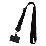Cordão de Pescoço Anti-perda para Telemóvel com Corrente Destacável, Preto, Roxo, Bege