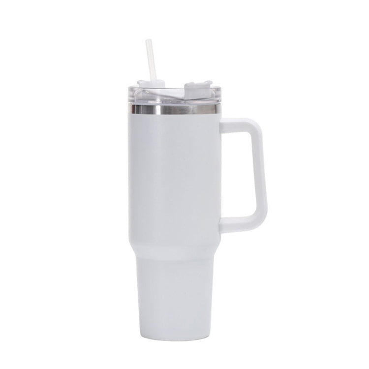 Copo de Carro 40oz, Copo Térmico de Aço Inoxidável com Dupla Camada, Canudo e Alça