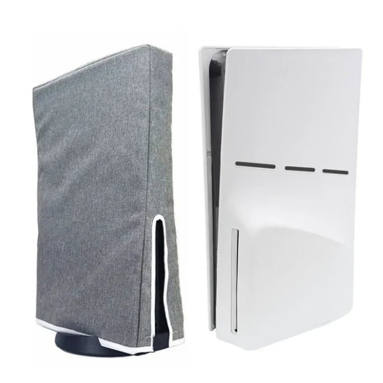 Capa Protetora Anti-Pó para PS5 Slim Disco & Digital, Cinzento Vertical, Preto Vertical, Cinzento Horizontal, Preto Horizontal