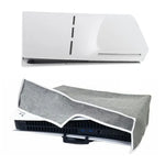 Capa Protetora Anti-Pó para PS5 Slim Disco & Digital, Cinzento Vertical, Preto Vertical, Cinzento Horizontal, Preto Horizontal