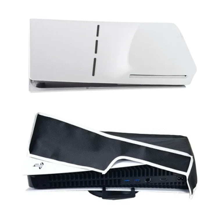 Capa Protetora Anti-Pó para PS5 Slim Disco & Digital, Cinzento Vertical, Preto Vertical, Cinzento Horizontal, Preto Horizontal
