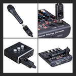 Sistema de Microfone Sem Fios MTU-002 UHF DSP Transmissor e Recetor Mic/Linha Dois Modos