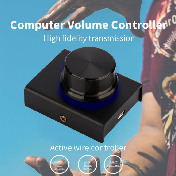 Mini interruptor periférico para PC Ajustador de volume com fio, VC1