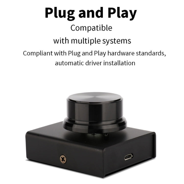 Mini interruptor periférico para PC Ajustador de volume com fio, VC1