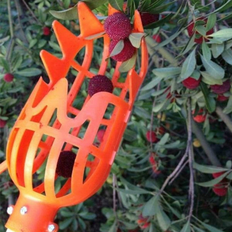 Cesto Grande para Jardim Cabeça Apanhadora de Frutas Ferramenta para Colheita em Altura, Grande 26cm