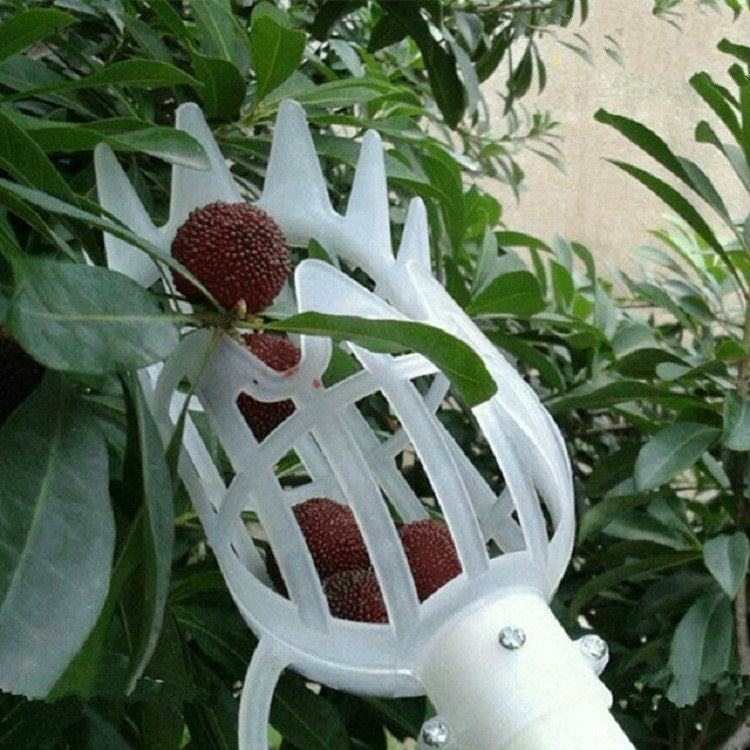 Cesto Grande para Jardim Cabeça Apanhadora de Frutas Ferramenta para Colheita em Altura, Grande 26cm