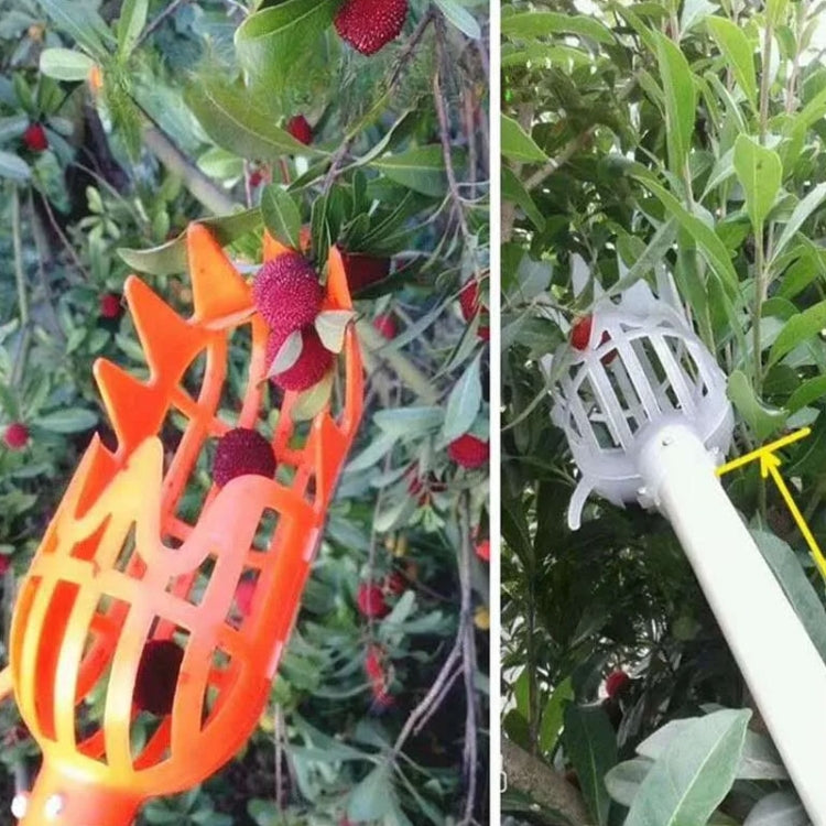 Cesto Grande para Jardim Cabeça Apanhadora de Frutas Ferramenta para Colheita em Altura, Grande 26cm