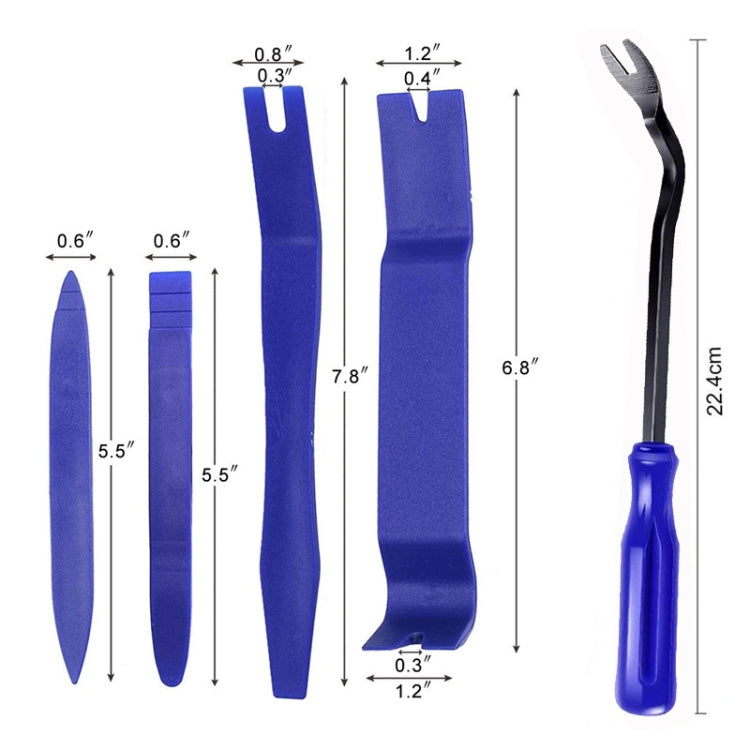 Kit de 5 Peças para Remoção e Acabamento do Painel de Áudio do Carro