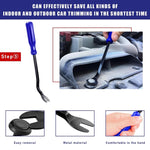 Kit de 5 Peças para Remoção e Acabamento do Painel de Áudio do Carro