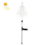 Luz Solar para Árvore de Natal, Iluminação de Ambiente Exterior, Lâmpada Decorativa Resistente à Água para Festival, Estrela Lua Transparente