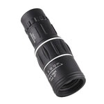 Telescópio Monocular de Observação de Pássaros ao Ar Livre 16x52 de Alta Definição, Prisma 16x52, Filme Verde 16x52, 16x52 sem Bolsa, 16x52 com Clipe+Tripé