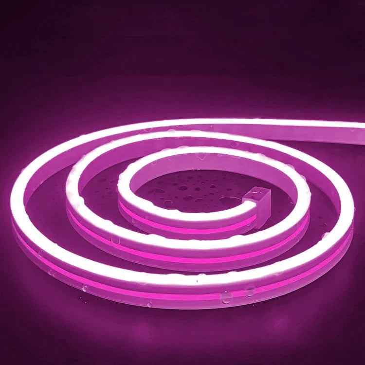 Tira de Luz LED Neon Flexível de Silicone 2m 5V USB, USB (Rosa), USB (Cor Quente), USB (Azul)