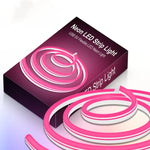 Tira de Luz LED Neon Flexível de Silicone 2m 5V USB, USB (Rosa), USB (Cor Quente), USB (Azul)