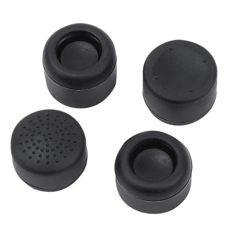 Conjunto de 8 peças de tampas de silicone para joystick PS5 / PS4, capa protetora para gamepad
