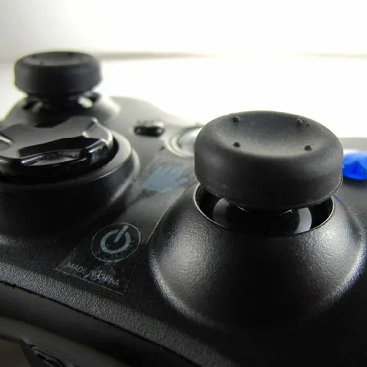 Conjunto de 8 peças de tampas de silicone para joystick PS5 / PS4, capa protetora para gamepad