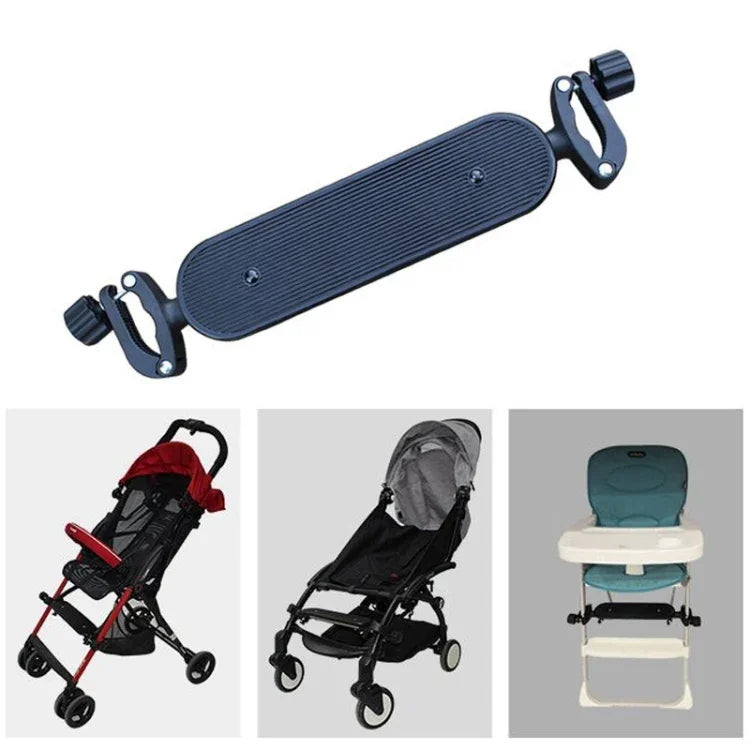 Acessórios para Carrinho de Bebé, Descanso de Pé Ajustável para Pedal, Tabuleiro para Cadeira Alta