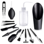 Conjunto de Ferramentas para Jardinagem de Plantas Suculentas Kits Horticulturais para Cultivo Interior e Remoção de Vasos, 5pcs /Conjunto, 8pcs /Conjunto, 13pcs /Conjunto, 15pcs /Conjunto, 16pcs /Conjunto