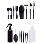 Conjunto de Ferramentas para Jardinagem de Plantas Suculentas Kits Horticulturais para Cultivo Interior e Remoção de Vasos, 5pcs /Conjunto, 8pcs /Conjunto, 13pcs /Conjunto, 15pcs /Conjunto, 16pcs /Conjunto