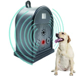 Treinador Portátil para Animais com Ecrã Digital Exterior e Ultrassónico Ajustável para Parar Latidos, CSB-21