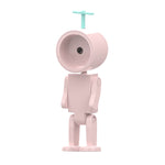 Mini Astronauta Luz Noturna LED Magnética Ornamentos de Blocos de Construção para Secretária Candeeiro de Mesa, Redondo Branco, Redondo Rosa, Redondo Azul, Redondo Verde, Quadrado Branco, Quadrado Rosa, Quadrado Azul, Quadrado Verde